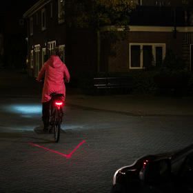 Altijd goed zichtbaar met V-light