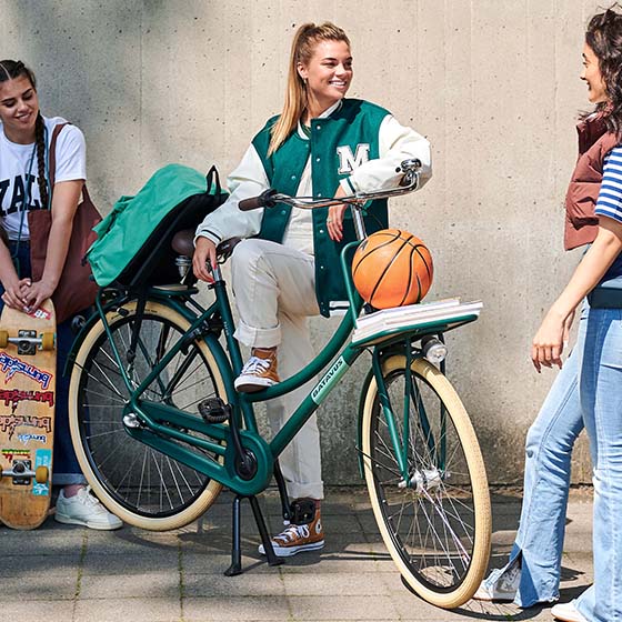 Parkeer je elektrische transportfiets stabiel