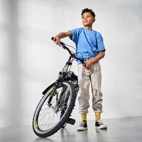 Stoere en veilige jongensfiets Stoere en veilige jongensfiets