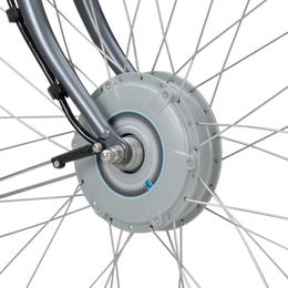 Elektrische fiets met voorwielmotor Elektrische fiets met voorwielmotor