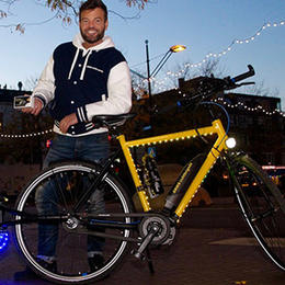 Bezoek Nachtfietser aan Batavus Bezoek Nachtfietser aan Batavus