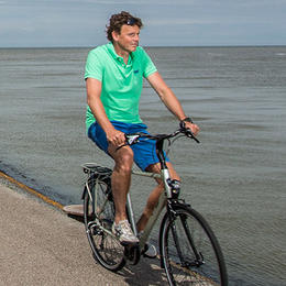 Met een elektrische fiets kom je verder