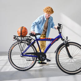 Stoere en veilige jongensfiets Stoere en veilige jongensfiets